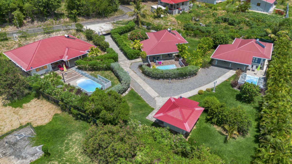 34.Location villa piscine Marie Galante Guadeloupe_Vue du ciel